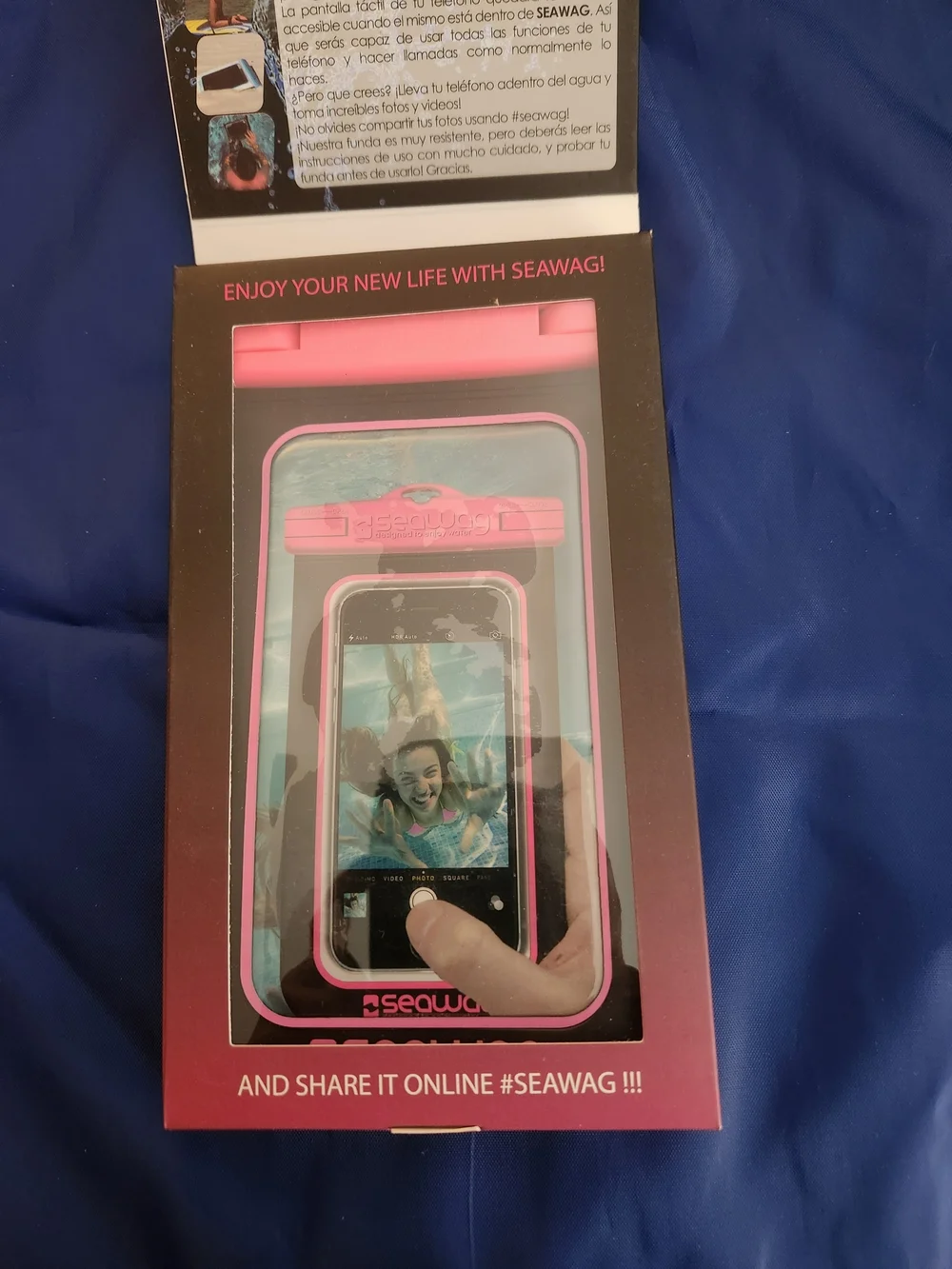 Seawag Waterproof Phone Case - Pink